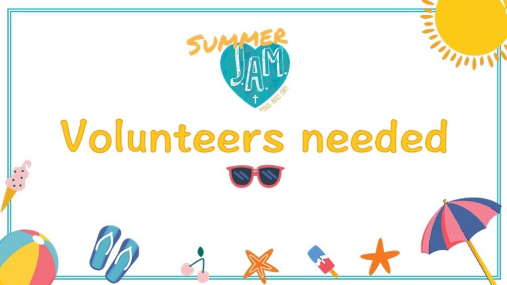 Summer JAM! 2024 Volunteers